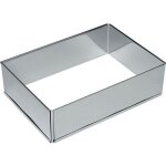 Cadre  ptisserie extensible - rectangle - inox