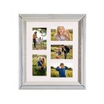 Cadre p�le - m�le 5 photos effet miroir makeni