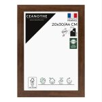 Cadre photo 20x30 cm / a4 ceanothe - marron eternel