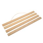 Cadre de photo en bois magntique moderne bricolage affiche imprime cintre (bois blanc 30 cm) 111680