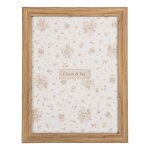 Cadre photo - clayre & eef - 15x20 cm - bois - marron - rectangulaire