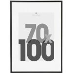 Cadre photo eva - 70 x 100 cm - noir