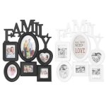 Cadre photo cadre photo familial suspendu 2 pices pour la maison