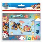Cadre photo magn�tique - paw patrol - 205x15 cm - 2 figurines incluses - pour enfants - rectangulaire ...