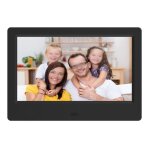 Cadre photo num�rique 7 pouces �cran lcd lecteur photo vid�o musique horloge calendrier alarme haut - ...