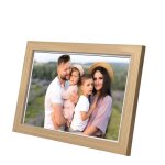 Cadre photo numrique wifi 10. 1 pouces - 32 go cran ips et cadre photo numrique  cran tactile bois ...