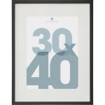 Cadre photo manu noir 30x40cm - atmosphera cr�ateur dint�rieur