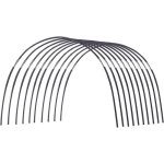 Cadre pour serre de jardin - lot de 6 arceaux serre de jardin support de plantes cerceaux de serre de ...