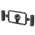 Cadre stabilisateur vid�o pour smartphone - xvx - scg - p03 - alliage daluminium - double poign�e - clip ...