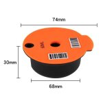 Caf filtresdosettes de caf rutilisables 60ml - 180ml dosettes pour machine bosch tassimo filtre rechargeabl ...