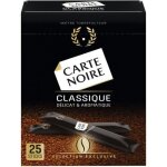 Caf soluble stick boite de 25 sticks carte noire