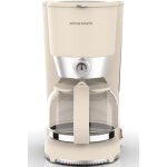Cafeti�re arthur martin r�tro - 12 tasses - 900 w - filtre - cr�me