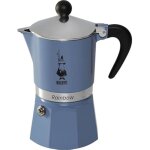 Cafetire - bialetti - rainbow 3tz primavera 2024 - couleur bleu - 3 tasses - cafetire  pression