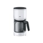 Cafeti�re - braun - kf 3100 - 10 tasses - blanc