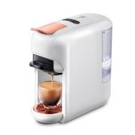 Cafeti�re capsule 5 - en - 1 extraction 19bar multi - compatibilit� 7 niveaux d?eau chaud / froid 600ml ...