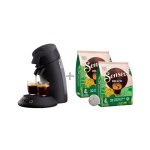 Cafeti�re � dosette - philips - senseo - csa210 / 61 - original plus - noir intense + 2 paquets de 32 ...