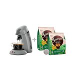 Cafeti�re � dosette - philips - senseo - hd6553 / 71 - original - gris + 2 paquets de 32 dosettes - espresso ...