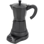Cafeti�re �lectrique italienne - yicui - 300ml - filtre - caf� moulu - noir