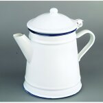 Cafetiere email conique 1 l