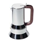 Cafetire espresso - alessi - 9090 / 6 - acier inox 18 / 10 - 15 bar - caf moulu