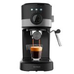 Cafetire express - cecotec - power espresso 20 pecan pro - 1100 w - 20 bars - vaporisateur orientable ...