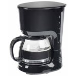 Cafeti�re filtre bestron acm750z - noir - 750w - 10 tasses - porte - filtre amovible