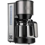 Cafetire  filtre - black et decker - bxco 1000 e - 12 tasses - filtre permanent - programmable 24h