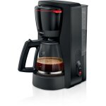 Cafetire filtre - bosch - tka2m113 mymoment - noire - capacit 125l - verseuse verre - systme anti ...