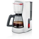 Cafetire filtre - bosch - tka3m131 mymoment - blanche - verseuse verre - fonction aroma plus - maintien ...