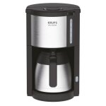 Krups pro aroma isotherme noir inox cafetire filtre isotherme programmable km305d10
