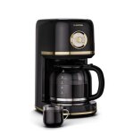 Cafeti�re filtre r�tro - klarstein victoria - 15 l - 12 tasses - maintien au chaud 30 min - syst�me anti ...