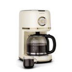 Cafeti�re filtre r�tro - klarstein victoria - 15 l - 12 tasses - maintien au chaud 30 min - syst�me anti ...