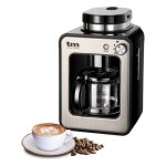Cafetire goutte  goutte - tm electron - tmpcf020s - 600 w - 4 tasses - argent