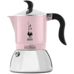 Cafeti�re � induction - bialetti - fiammetta - 4 tasses - rose - tous feux