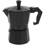Cafeti�re italienne 6 tasses cafeti�re moka pot de caf� en aluminium 300ml(noir)[443]