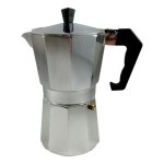 Cafetire - aluminium - 6 tasses - gris - non compatible lave - vaisselle - pour adultes