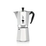 Cafeti�re italienne - bialetti - moka express - tous feux sauf induction - 18 tasses - 810 ml - inox
