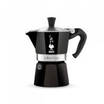 Cafeti�re italienne - bialetti - moka express - tous feux sauf induction - 3 tasses - 100 ml - noir