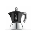 Cafeti�re italienne - bialetti - moka induction - 2 tasses - 100 ml - noir