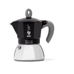 Cafeti�re italienne - bialetti - moka induction - 4 tasses - 150 ml - noir