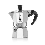 Cafeti�re italienne - bialetti - la mokina - tous feux sauf induction - 1 tasse - 40 ml - inox