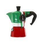 Cafeti�re italienne - bialetti - la mokina italia - tous feux sauf induction - 1 tasse - 40 ml - vert ...