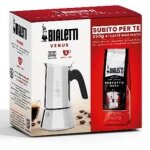 Cafetière italienne bialetti venus + 1 paquet de café moka classico 250 g - capacité 6 tasses - argent ... Cafetière italienne bialetti venus + 1 paquet de café moka classico 250 g - capacité 6 tasses - argent ...