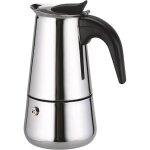 Cafeti�re italienne � expresso - virex - acier inoxydable - 2000 ml - compatible gaz vitroc�ramique induction ...