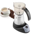 Cafetire italienne inox 6 tasses 300ml argent - foe