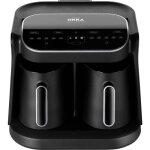 Cafetire moka arzum okka grandio duo - noir - chrome - 10 tasses - programmable