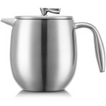 Cafetire  piston - bodum - columbia - double paroi - 4 tasses - 0. 5 l - inox - mat