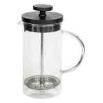Cafetière à piston en verre léon 35cl transparent Cafetière à piston en verre léon 35cl transparent