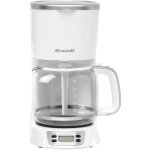 Cafetire programmable 18 tasses blanc silver