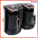 Cafeti�re turque - akozon - �lectrique - 1200 w - double compartiment - contr�le temp�rature r�glable ...